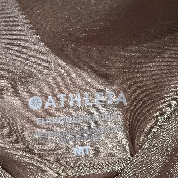 Athleta Shimmering Bronze Leggings - Picture 7 of 8